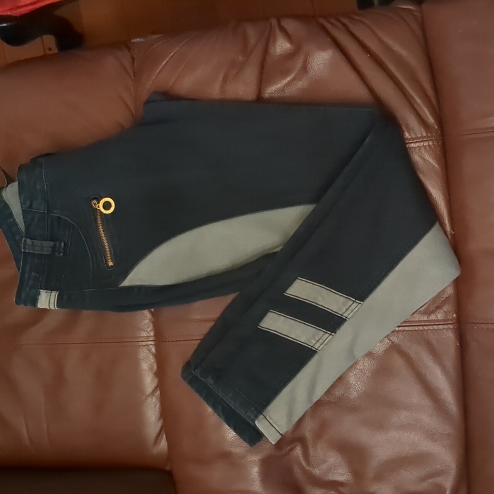 Southpole  Grey and Blue Gorgeous embellish women jeans size 5